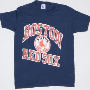Vintage Boston MLB Baseball Red Sox Logo 7 Tee